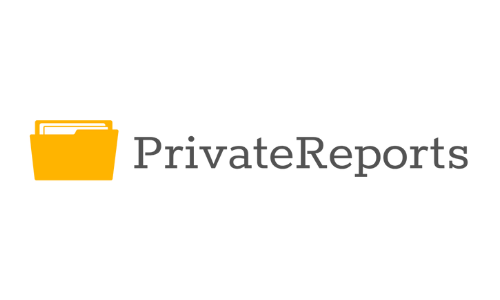 PrivateReports logo